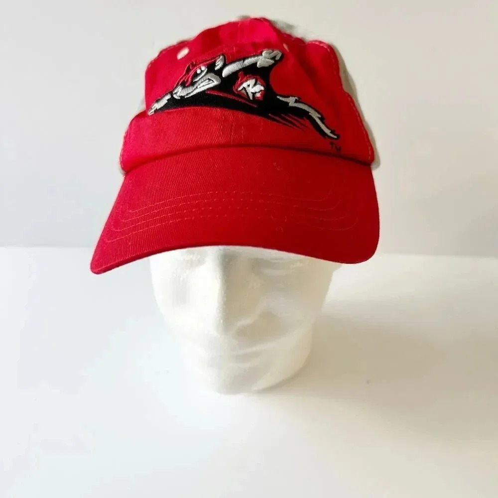 RICHMOND SQUIRRELS Baseball Cap‎ RVA Signed Minor League AA Red Gray